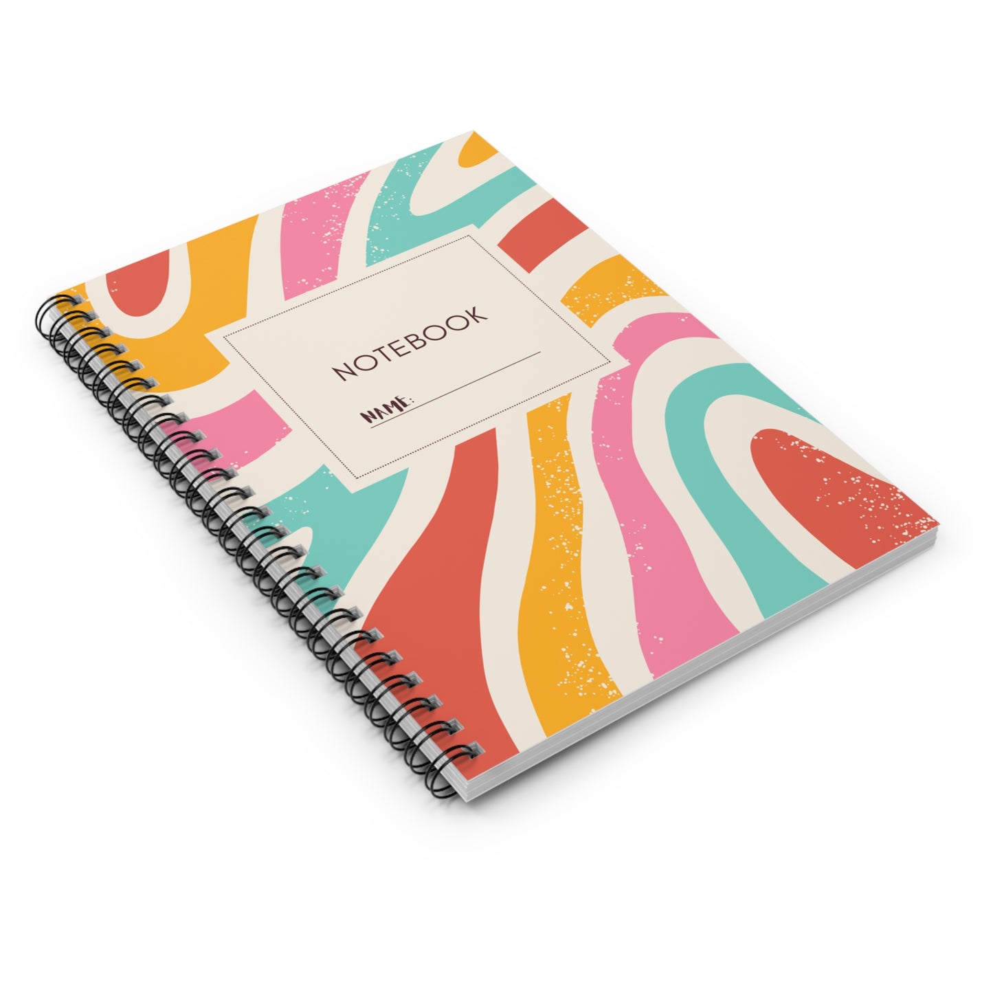 Ruled Line Spiral Notebook