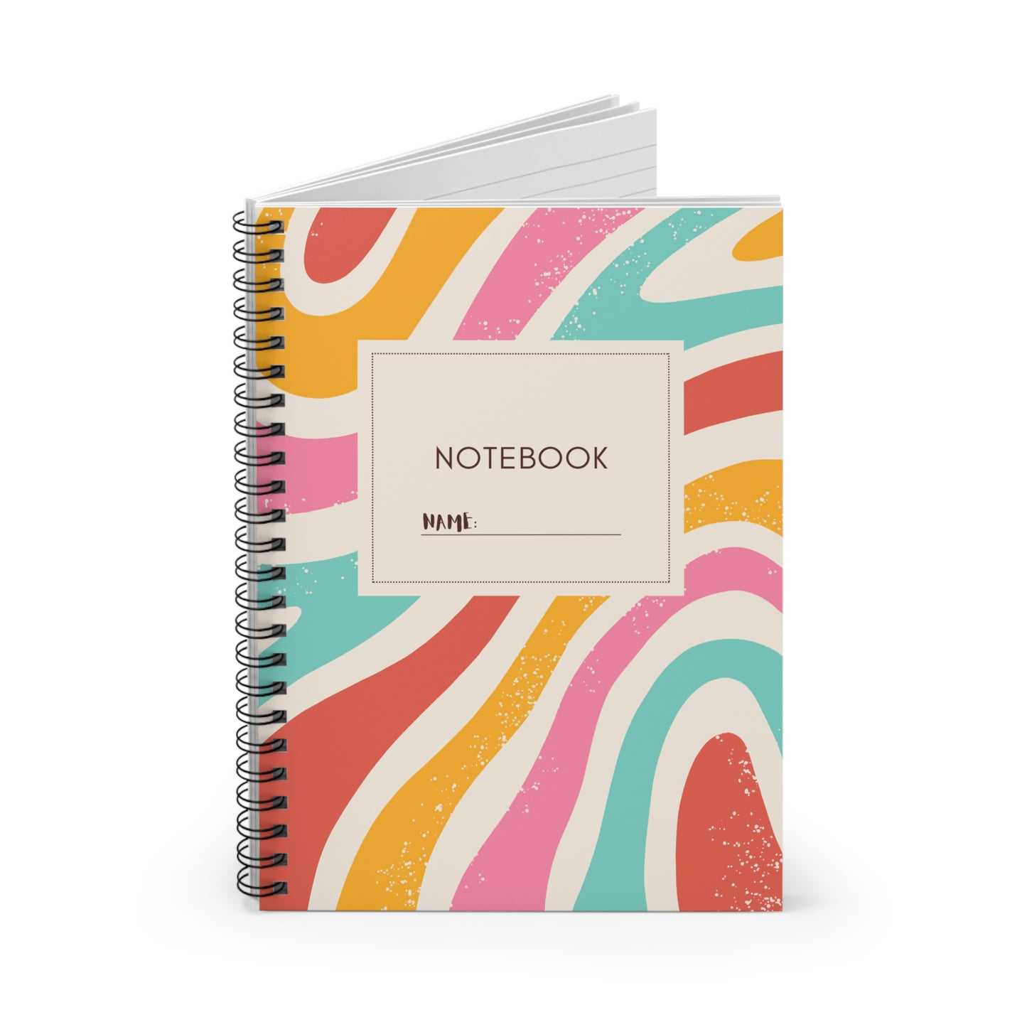 Ruled Line Spiral Notebook
