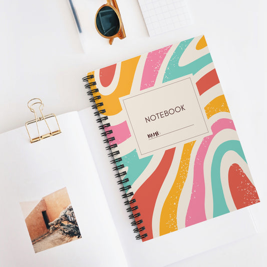 Ruled Line Spiral Notebook