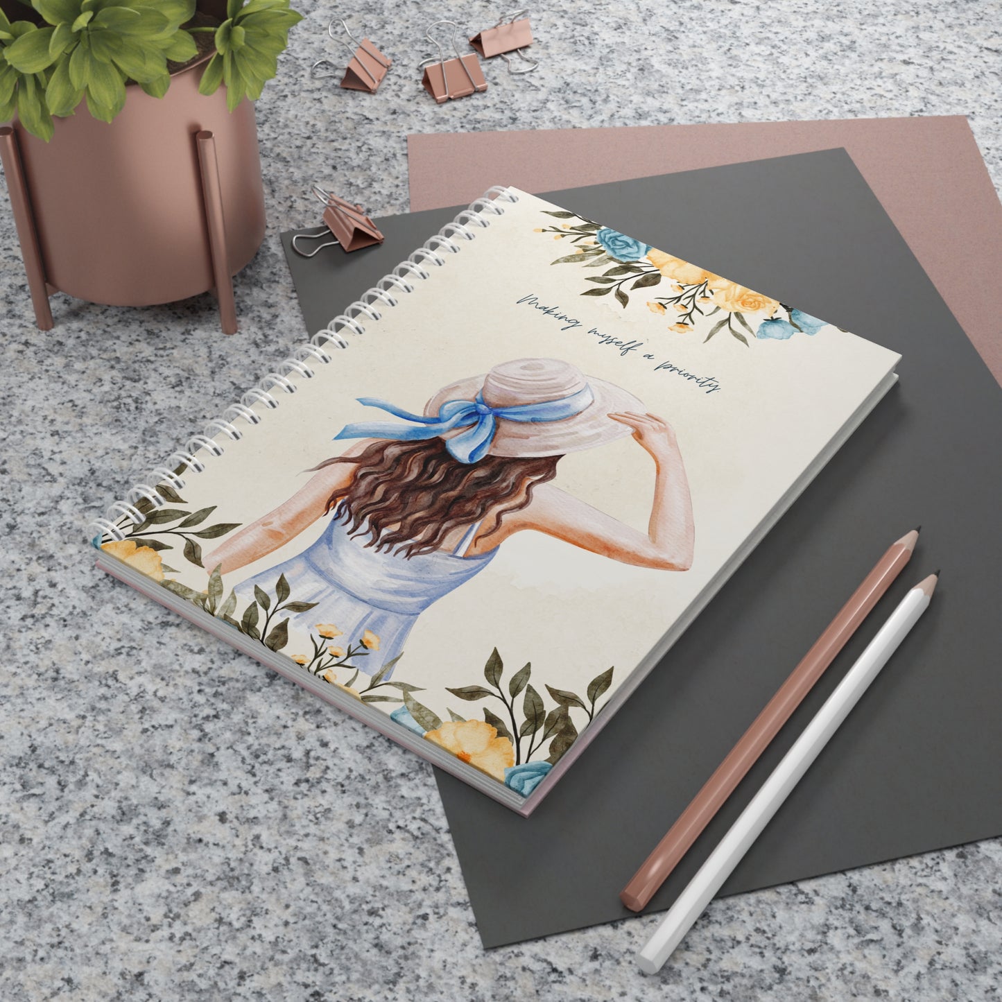Making Myself a Priority Journal / Notebook