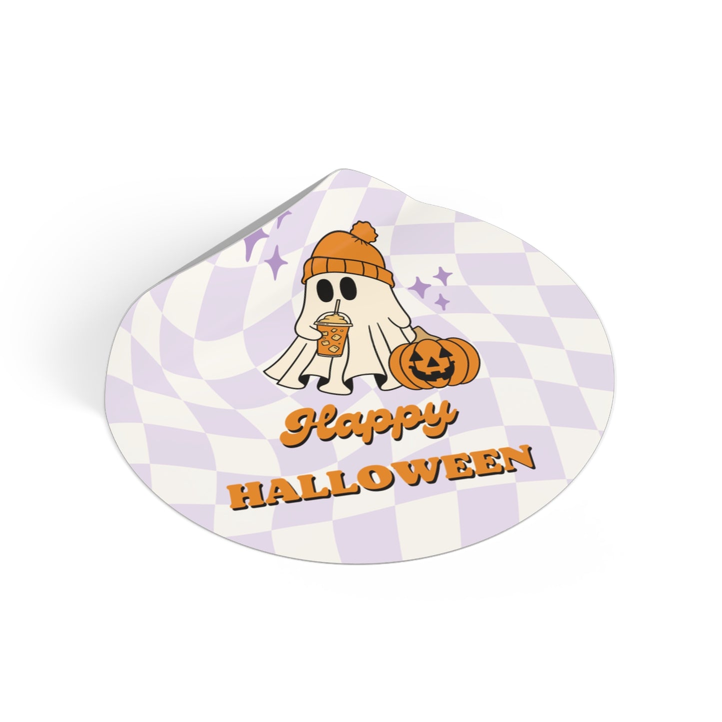 👻 Happy Halloween Ghost Sticker 🎃