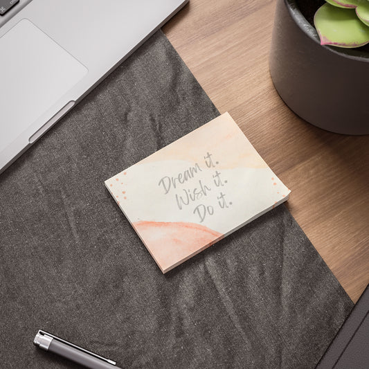 Dream It, Wish It, Do It Note Pads