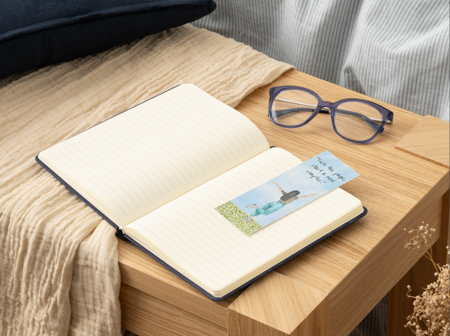Bookmark "Turn the Page, Start a New Chapter"