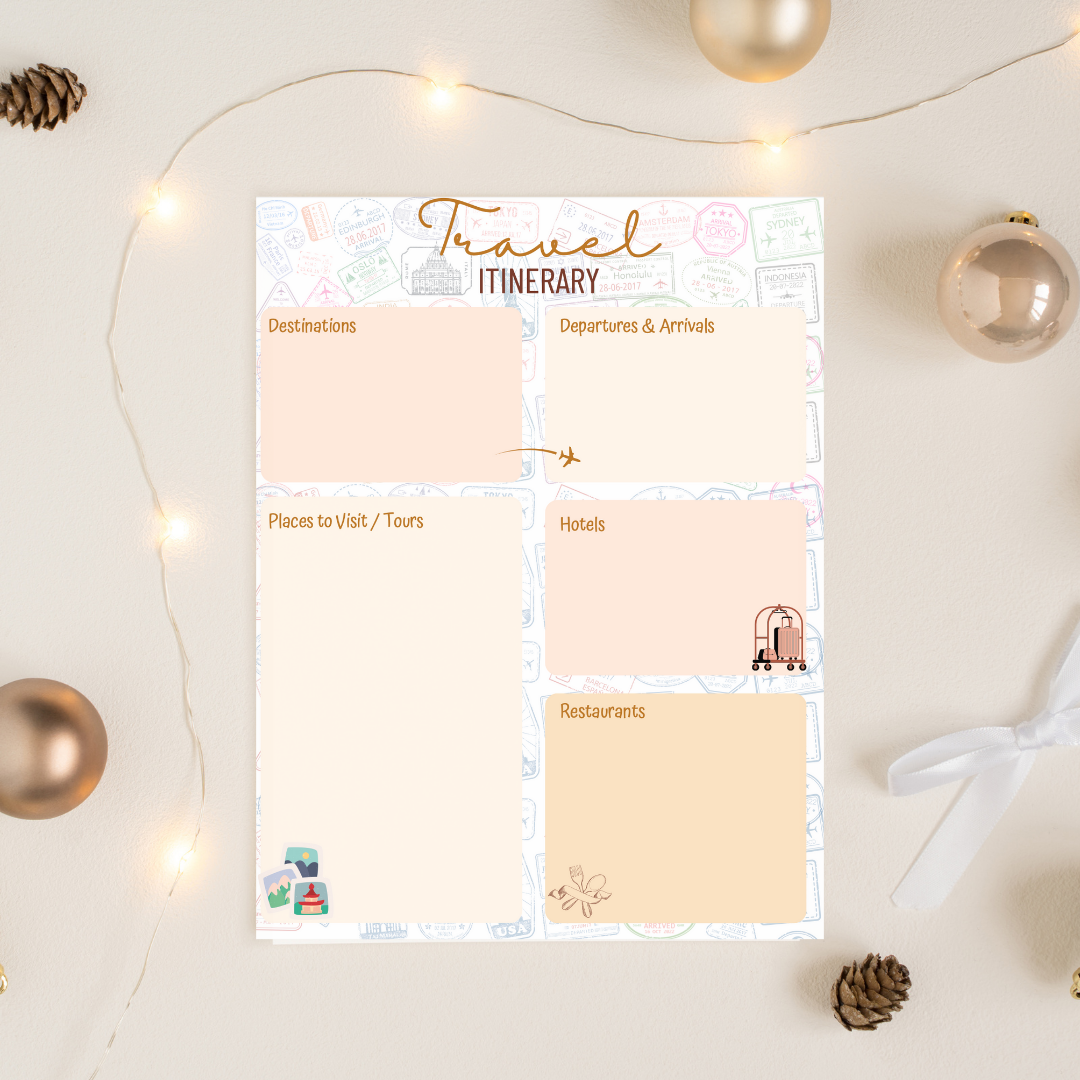Travel Itinerary Planner