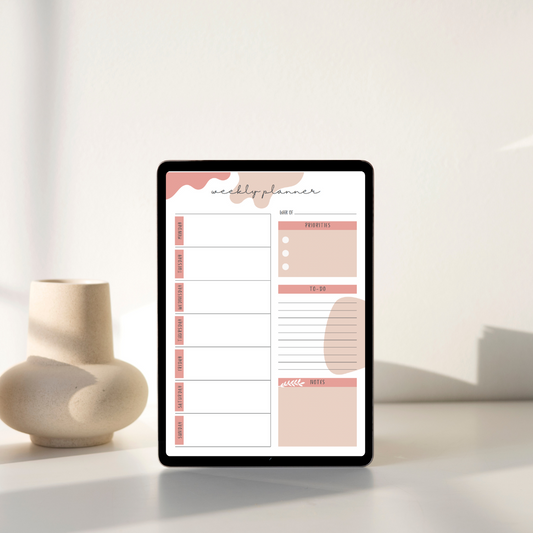 Digital Weekly Planner